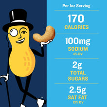 Nutrition info panel showing calories, sodium, sugars, and saturated fat