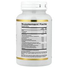 Liver support dietary supplement bottle with Supplement Facts panel on back