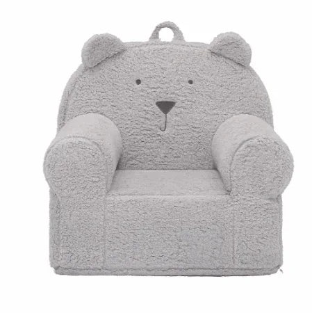 BabyGap by Delta Children Sherpa Bear Chair - Grey