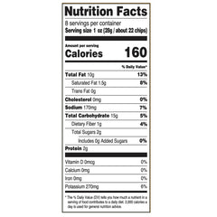 Great Value Rippled Cheddar & Sour Cream Potato Chips, 8 oz Bag
