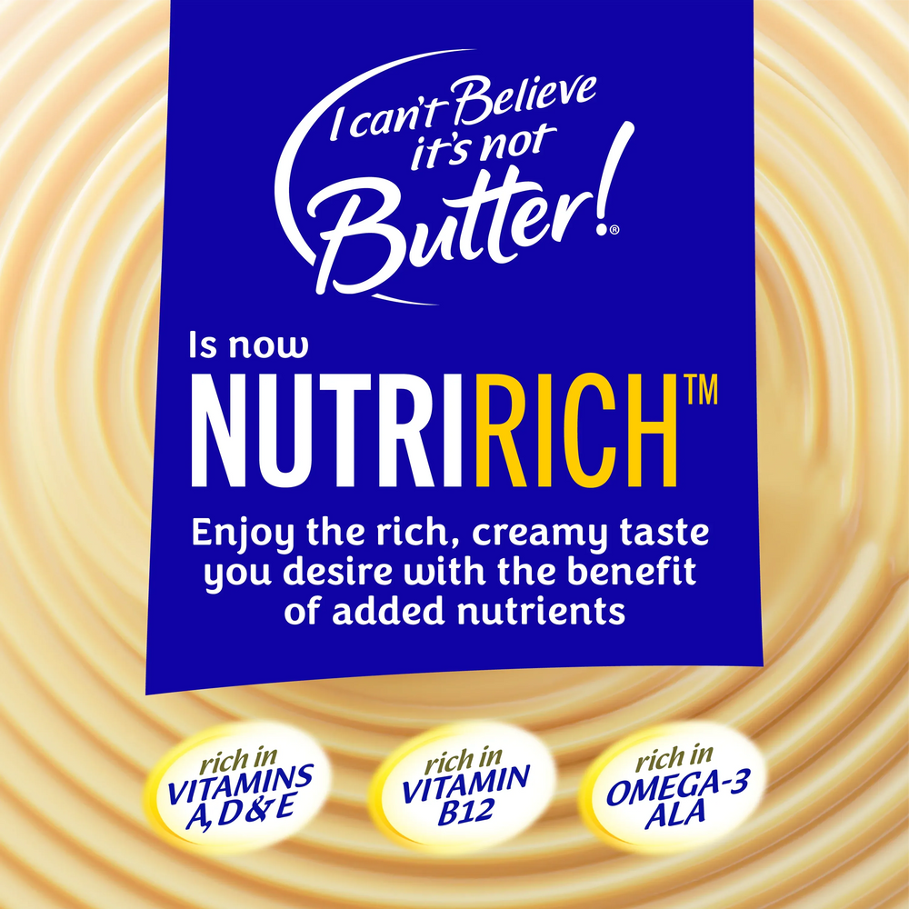 I Canâ€™t Believe Itâ€™s Not Butter!Â® Original, a NutriRichâ„¢ Buttery Spread, 15 oz Tub - USA MEGA SHOP