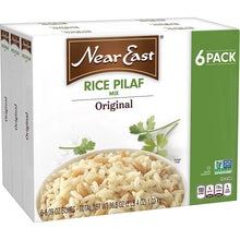 Rice pilaf mix 6-pack, Original, Near East brand, front box view