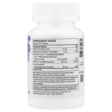 Thorne Advanced Iron Complex supplement facts panel on back of bottle, ingredient list