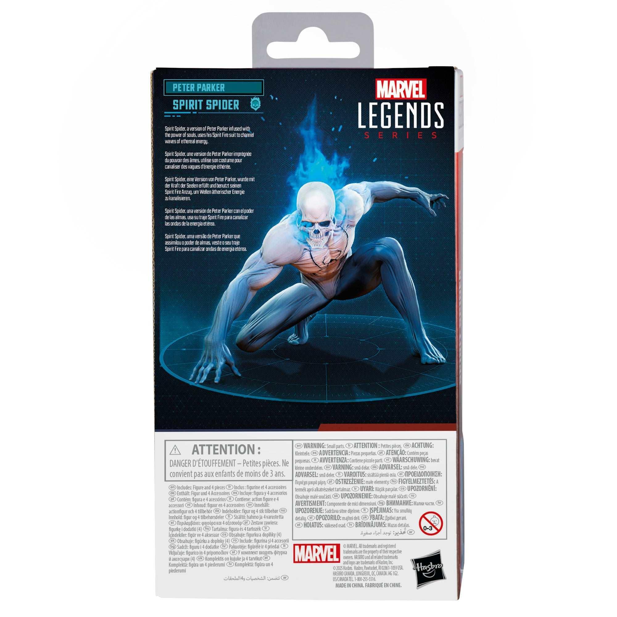 Marvel Legends Series Gamerverse Spirit Spider, Spider-Man Video Game 6" Action Figure, Only At Walmart