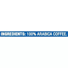 K-Cup coffee pods ingredients label: 100% Arabica coffee