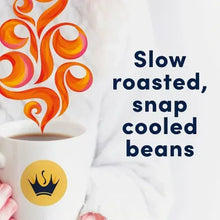 Gevalia Signature Blend panel: Slow roasted, snap cooled beans