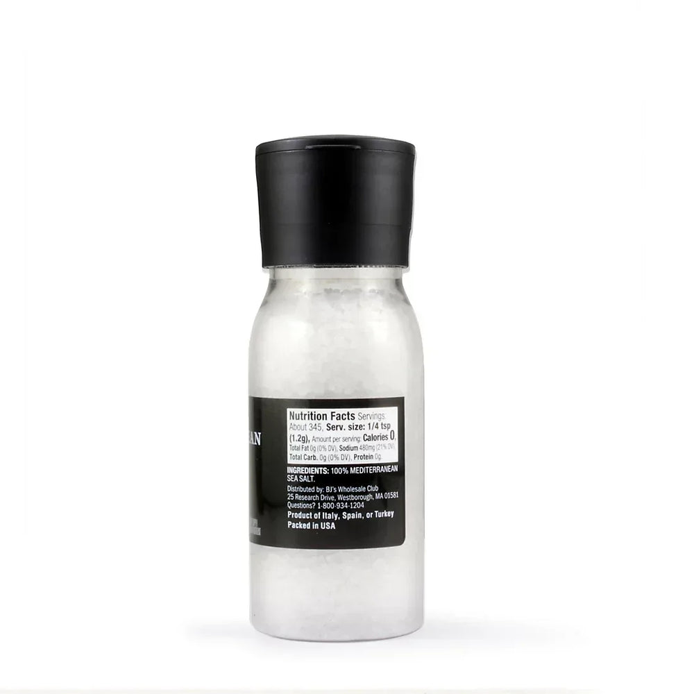 Wellsley Farms Mediterranean Sea Salt Grinder, 14.6 oz. - USA MEGA SHOP