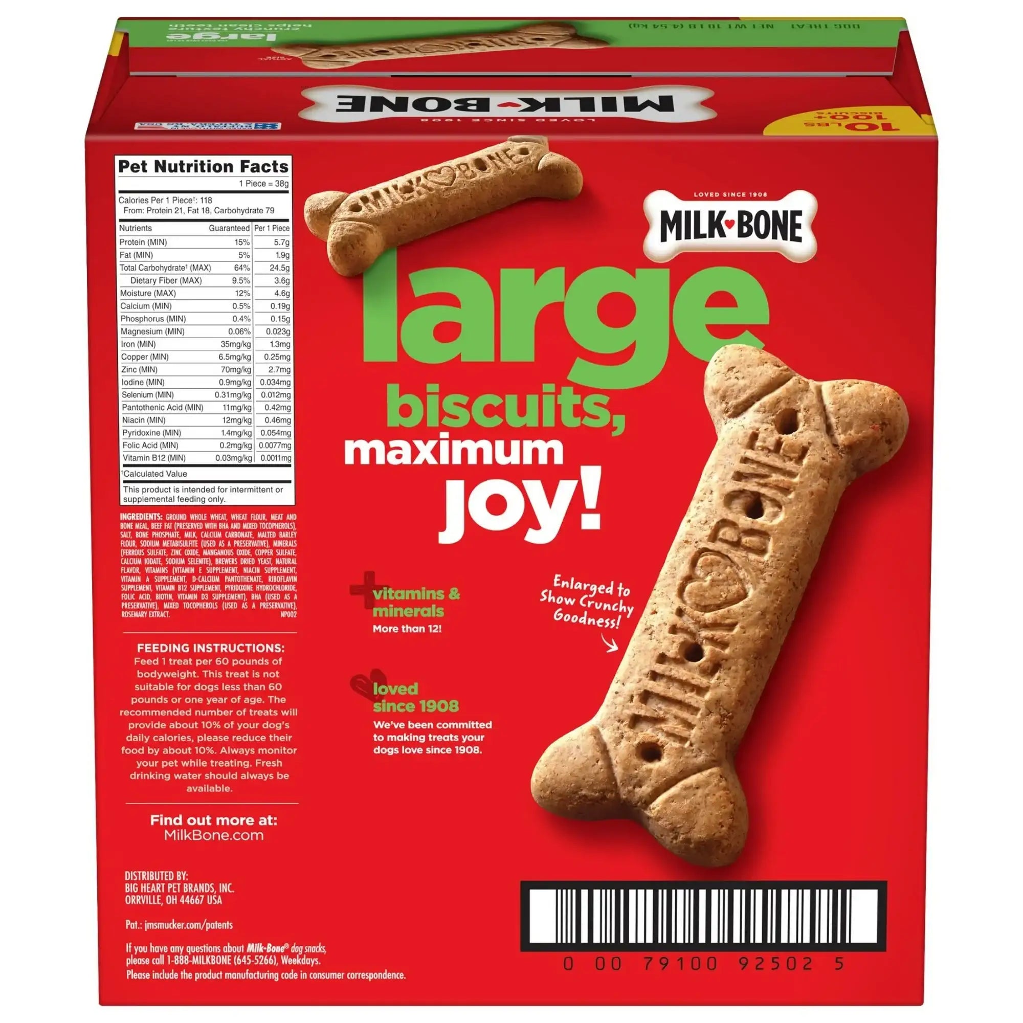 Milk Bone Original Biscuits, Large Dog Treats