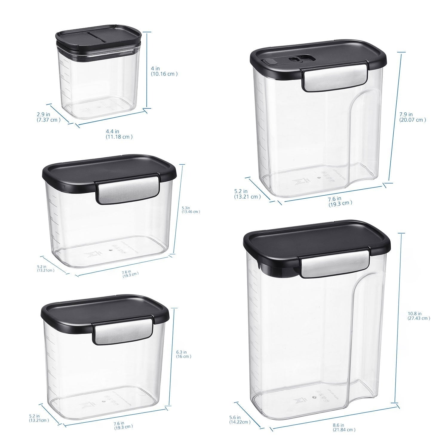 Member's Mark 9-Piece Tritan Bakers Food Storage Set
