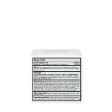 Neutrogena face moisturizer box back panel with Drug Facts and ingredients