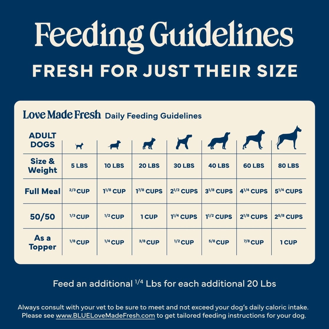 Blue Buffalo Love Made Fresh Dog Food, Refrigerated, Chunky Chicken Stew, 1-lb Tub