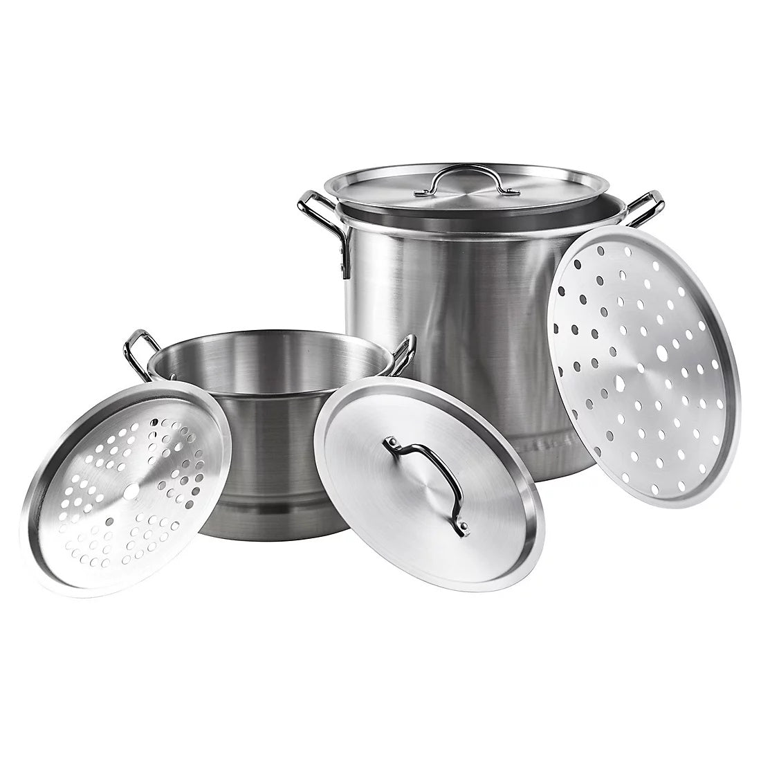 Imusa 2-Pc. Tamales Aluminum Steamer Set