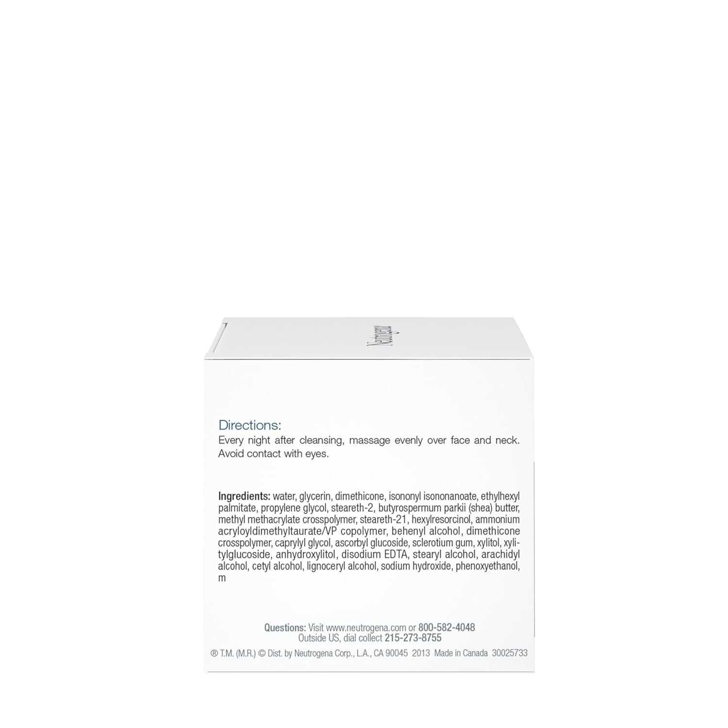 Neutrogena Triple Age Repair Night Face Moisturizer - with Hexinol Technology & Vitamin C, Anti-Wrinkle Face Cream, Visibly Reduces the look Wrinkles & Firms Skin While You Sleep, 1.7 oz