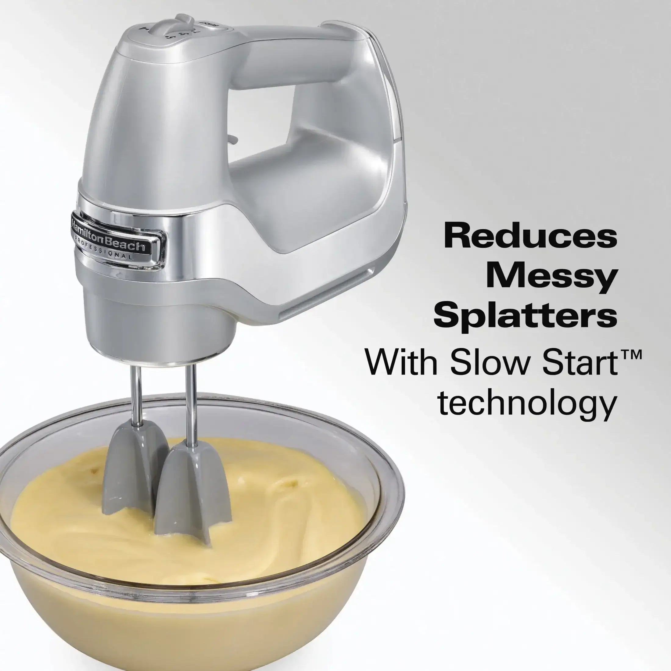 Hamilton Beach Professional 5-Speed Electric Hand Mixer with Slow Start & QuickBurst Technology, Mixer for Kitchen - USA MEGA SHOP