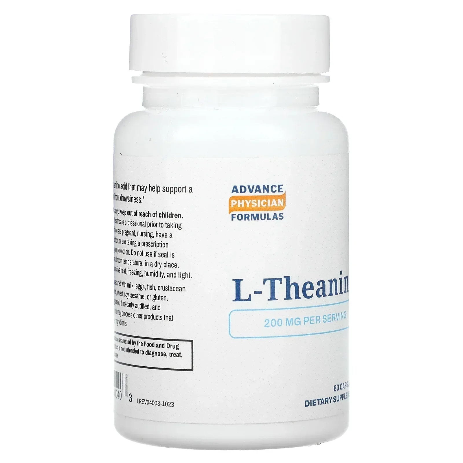 California Gold Nutrition, L-Theanine, Featuring AlphaWave, 100 mg, 30 Veggie Capsules