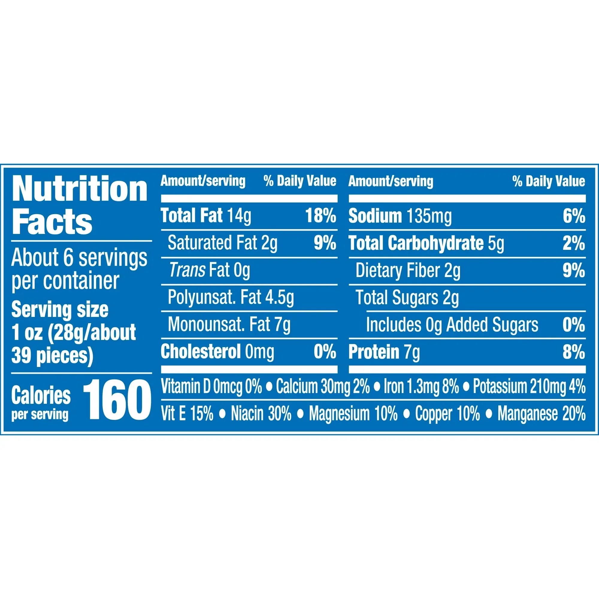 Planters Chipotle Peanuts, Plant Based Protein, 6 oz Canister