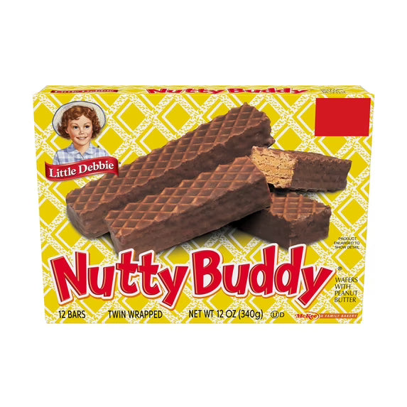 Snack Cakes, Little Debbie Family Pack NUTTY BUDDY® wafers