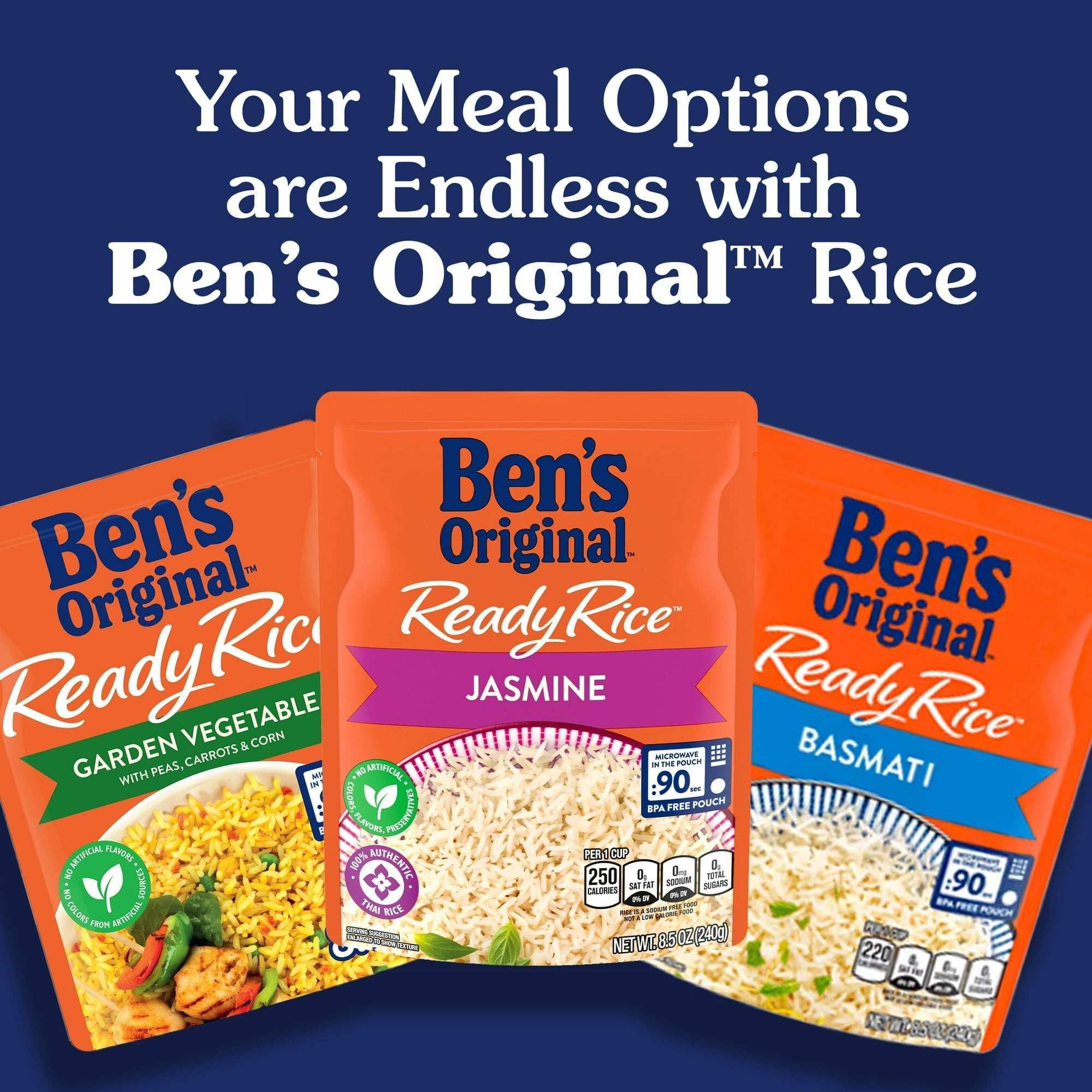 Ben's Original Ready Rice Basmati Rice, Easy Side Dish, 8.5 Ounce Pouch - USA MEGA SHOP
