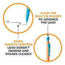 Blue BIC Xtra Strong mechanical pencil with built-in eraser, 0.9 mm lead