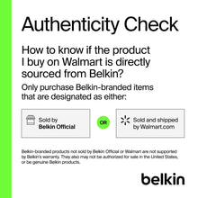 Belkin authenticity check promotional graphic