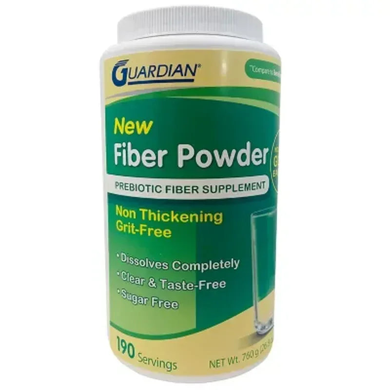 Guardian Prebiotic Fiber Supplement Powder - 190 Servings