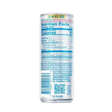 Red Bull Sugar-Free energy drink can Nutrition Facts panel, 8.4 fl oz serving size