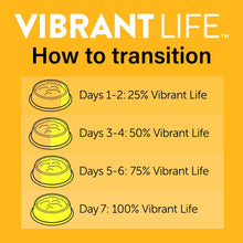 How to transition feeding schedule graphic for wet cat food.