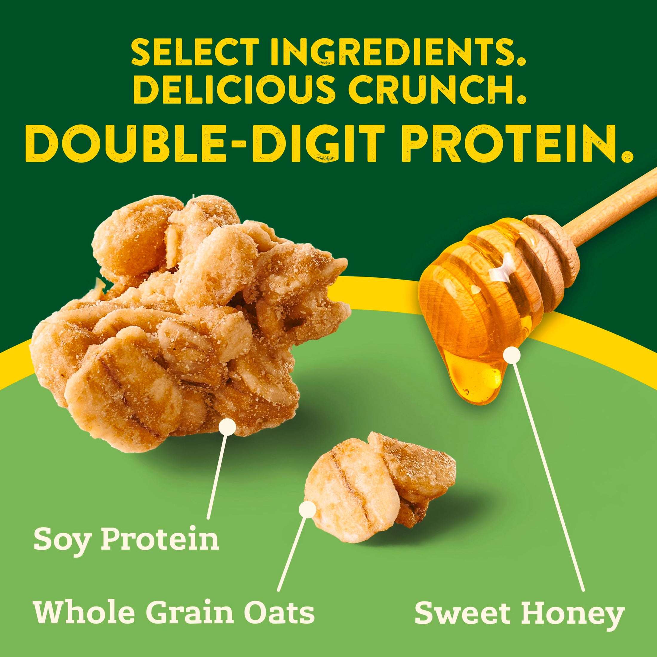 Nature Valley Protein Oats and Honey Granola Pouch, 11 oz