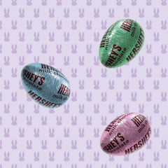 Hershey's Milk Chocolate Eggs Easter Candy, Bag 9 oz