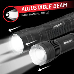 Energizer Flashlight Combo Pack, High Powered 1,000 Lumen Metal Torch Light and Bright 300 Lumen Mini Tactical EDC Flashlight, for Emergency, Camping, Running and Hunting, Batteries Included - USA MEGA SHOP