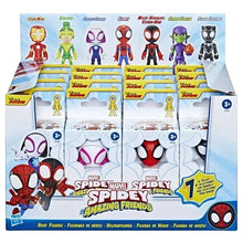 Marvel Spidey hero figure multipack in blister package with character name cards
