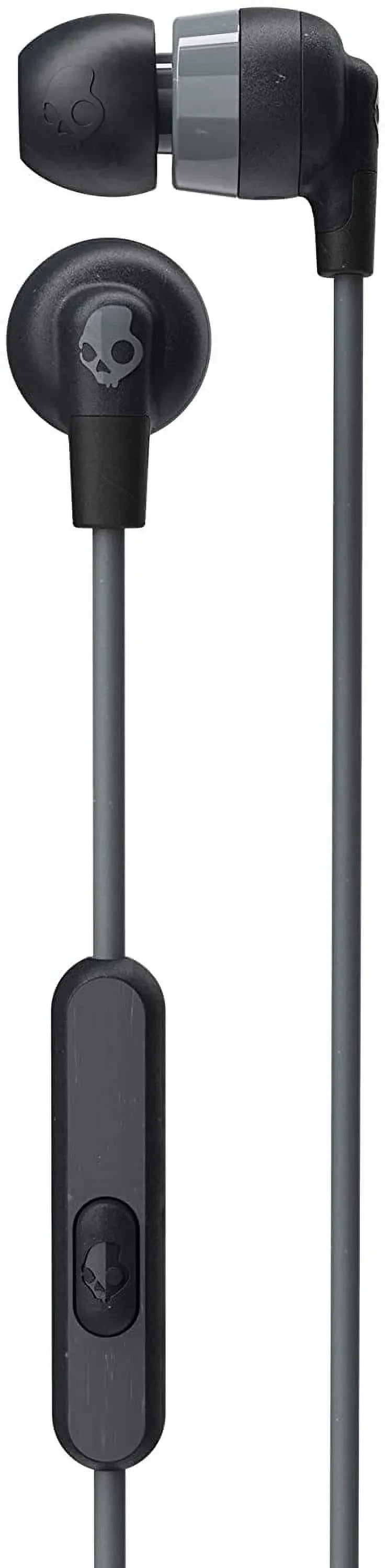 Skullcandy - Ink'D+ Wired In-Ear Headphone, Compatible with Bluetooth Devices and Computers - Sleek Black Earphones for High-Fidelity Audio and Calls