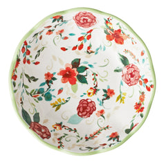 The Pioneer Woman Painted Meadow Green 4-Piece Ceramic Pasta Bowl Set