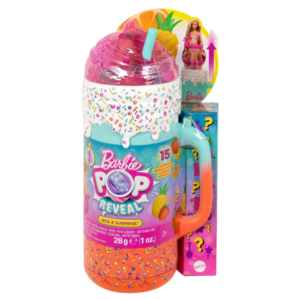 Barbie Pop Reveal Rise & Surprise Gift Set with Scented Doll, Squishy Scented Pet & More - USA MEGA SHOP