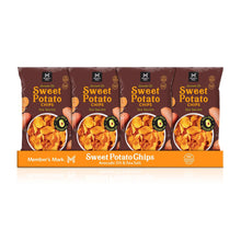 Member's Mark sweet potato chips four-pack with avocado oil and sea salt