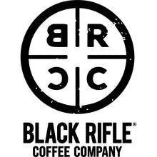 Black Rifle Coffee Company logo badge with BR 3C lettering