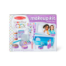 Melissa & Doug pretend makeup kit play set box with accessories and 16 pieces