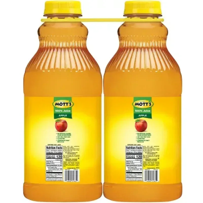 Mott'S 100% Apple Juice (86 Fl. Oz., 2 Pk.)