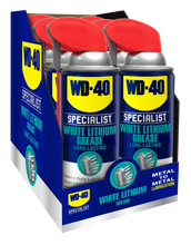 WD-40 Specialist white lithium grease spray multi-pack box with two cans