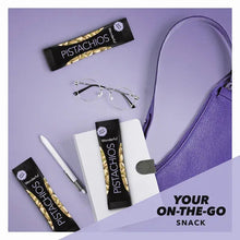 Wonderful Pistachios snack pouches and a single-serve bag for on-the-go