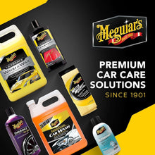 Meguiar's premium car care bottles and cloths assortment set