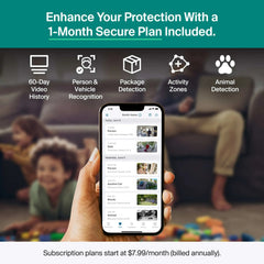 Arlo Essential Security Camera 1080p HD (3rd Gen, 2025 Release) - Wireless Outdoor Camera, Battery Powered, 1-Cam