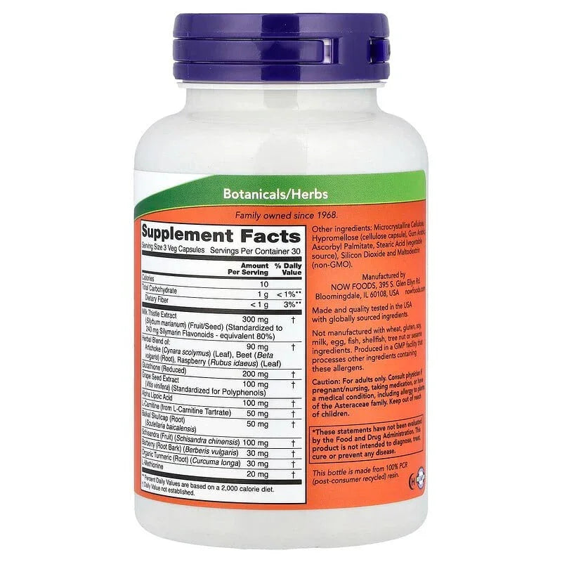 NOW Foods, Liver Refreshâ„¢, Veg Capsules - USA MEGA SHOP