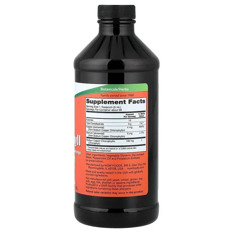 NOW Foods, Liquid Chlorophyll - USA MEGA SHOP