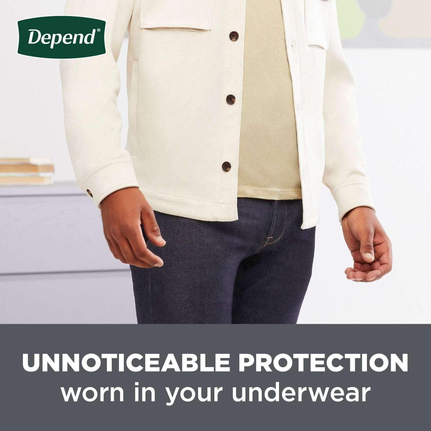 Depend Incontinence Guards for Men, Maximum Absorbency, 112 ct. - USA MEGA SHOP