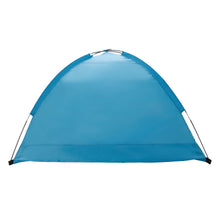 Kids play tent, plain light-blue dome with front poles