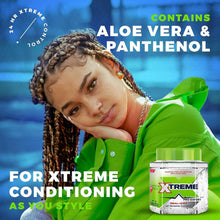 Hair gel jar with green cap, Xtreme Pro-Expert Real+24h Extreme Control label