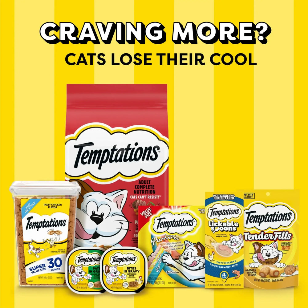 Temptations Mixups Surfer'S Delight Flavor Crunchy And Soft Cat Treats - USA MEGA SHOP