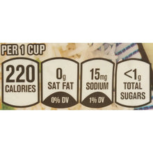 Uncle Ben's Ready Rice basmati nutrition icons: 220 calories, 0g sat fat, <1g sugars.