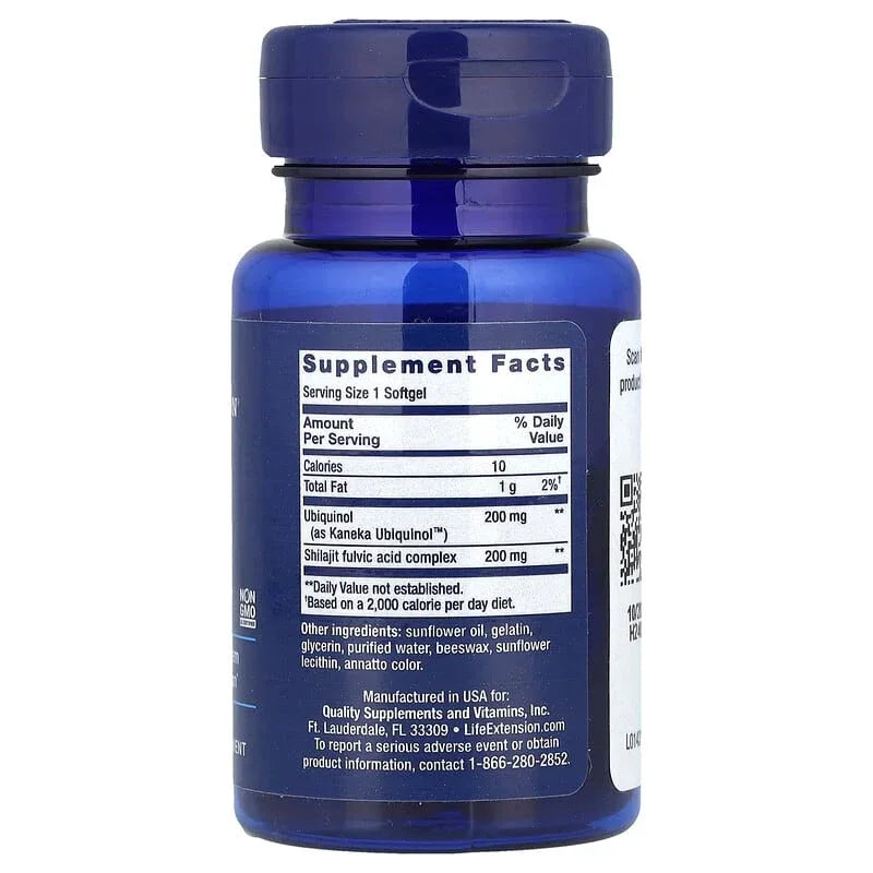 Life Extension, Super Ubiquinol CoQ10 with Enhanced Mitochondrial Support, Softgels